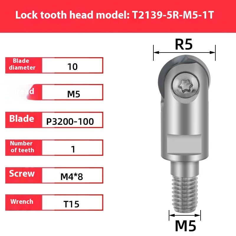 2071-TE90 fast feed locking tooth milling cutter head EMR4R 5R 6R tungsten steel seismic milling cutter head T2139 finish milling cutter head Shandong Denso Pricision Tools Co.,Ltd.